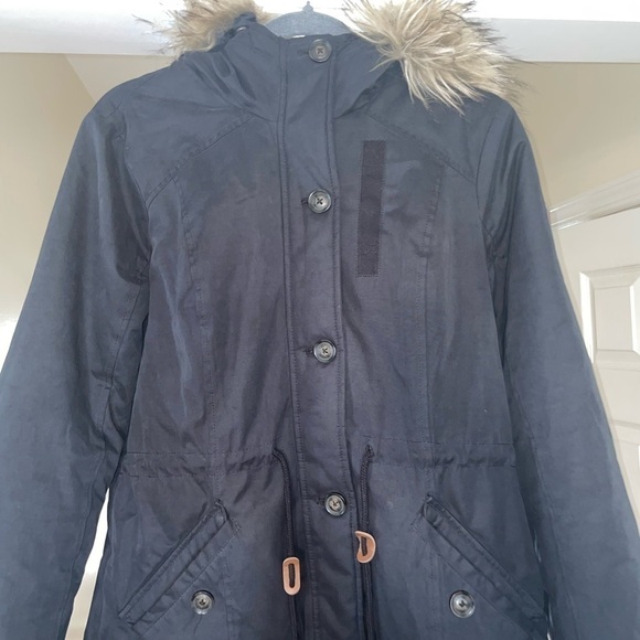 Junior Hollister Blue Coat - Picture 4 of 7